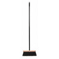 Broom, Blue, Stiff, 48" Metal Handle, 12", Stiff, Blue
