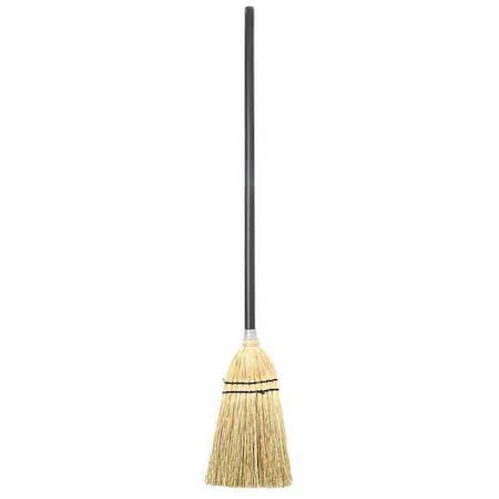 Corn Lobby Broom, 30" Handle, 2 Sew