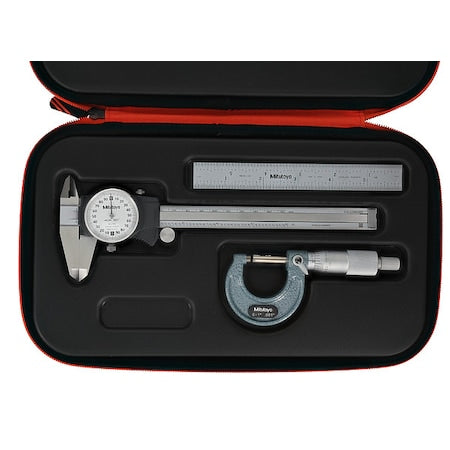 Precision Measuring Tool Kit, 0" to 1
