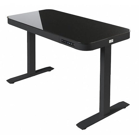 AIRLIFT Glass Electric Standing Desk,48