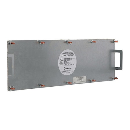 Flat Grease Duct Access Door,7"" x 20
