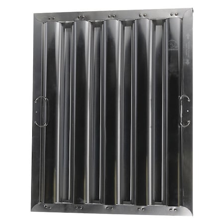 Type VI 20"" H x 16"" W x 1-3/4"" D Aluminu