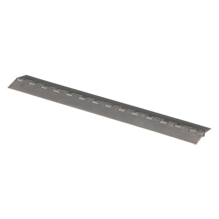 Stainless Steel Continuous Hinge, Holes: Without