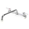 Top-Line 8" OC Deck Mount Faucet Ceramic Valves with 12" Swivel Spout