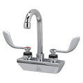 4" Mount, Commercial OC Wall Mount Faucet 4", 3-1/2" Gnk Spou
