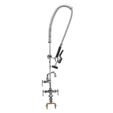 Encore Single Hole Deck Mount Pre Rinse Assembly with 14" Add On Faucet