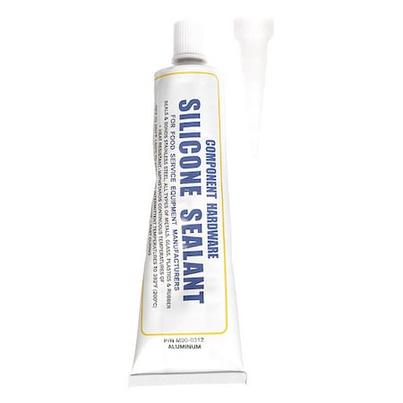 Alum Silicne Sealnt Squeeze Tube,3.0 oz.