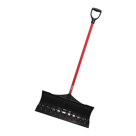 Snow Pusher, 27", Fiberglass, D-Gri