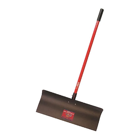 Snow Pusher, Steel, 30", Fiberglass