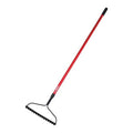 16 in Steel Bow Rake, 66 in L Fiberglass Handle