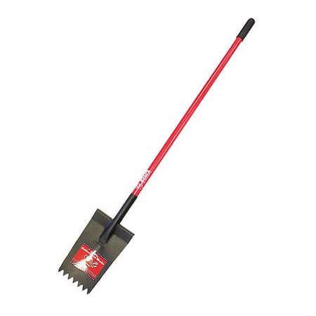 Shingle Remover Shovel, 10 ga. Steel Blade, Fiberglass Handle
