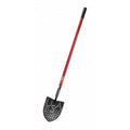 Mud Shovel, 14 ga. Steel Blade, Fiberglass Handle