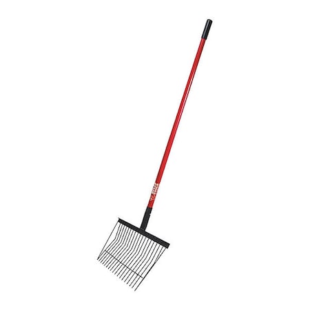 Stall Fork, Long Fiberglass Handle