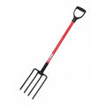 Spading Fork,Fiberglass,D-Grip Handle