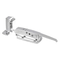 Polished CP Walk-In Door Latch Lock and