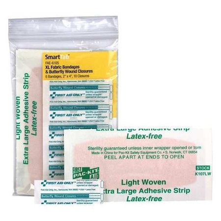 Wound Seal, Plastic Bag, 16 Components