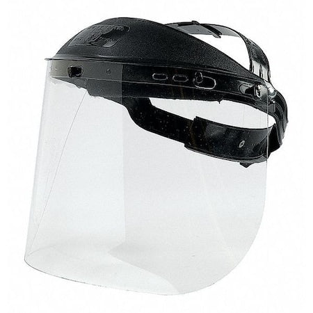 Face Shield, w/Headgear, 13" Lx12" W x5" H