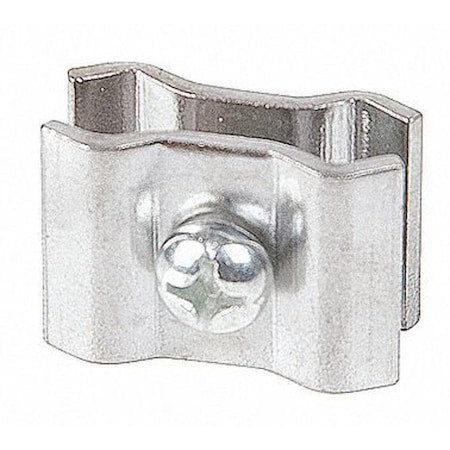 Grid Joining Clip, Chrome, 25, PK25