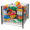 Square Dump Bin 36", Black
