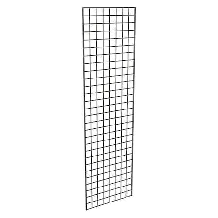 Wire Grid Panel 2 ft. x 7 ft., Black, 3PK
