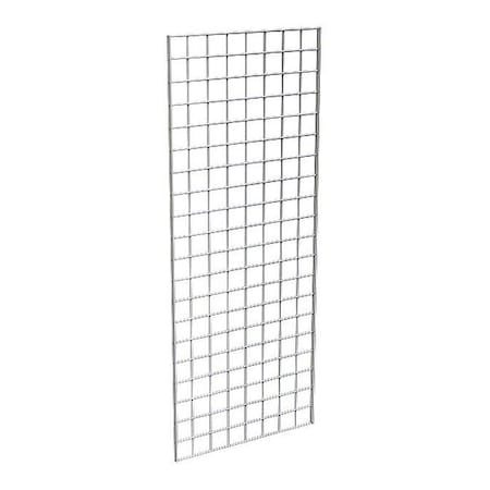 Wire Grid Panel 2 ft. x 5 ft., Chrome, 3PK
