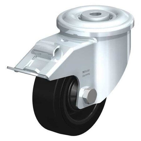 Kngpn Swvl Cstr,Solid Rubber,4"",Brake