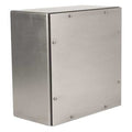 Electrical Box Cover, Rectangular, 304 Stainless Steel, Screw Cover