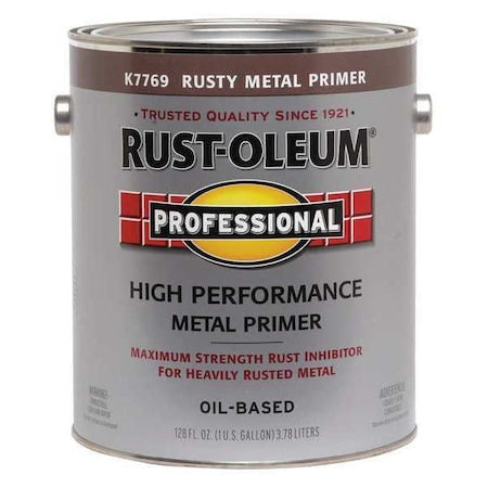 Pro Flat Primer, Gloss, Rusty Metal