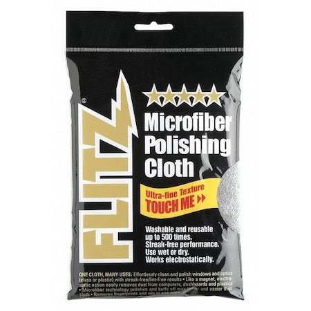 Thick Microfiber Polishing Cloth 16"x16"