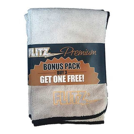 Microfiber Polishing Cloth 16" x 16", 4PK