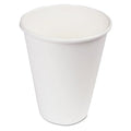 Disp Hot Cup, 12 oz, WH, Patternless, PK1000