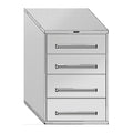 Mod Drawer Cabinet W/O Dividers,30"",GY
