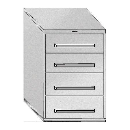 Mod Drawer Cabinet W/O Dividers,30"",GY