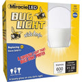 9 W, Compact LED Bulb, Amber, A19, 2000K Temp. Frosted, Non-Dimmable, PK2