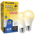 3 W, Compact LED Bulb, Amber, A15, 2000K Temp. Frosted, Non-Dimmable, PK2