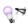 Clamp Lamp Grow Fixture + Red & Blue LED Grow Light
