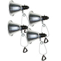 Adjustable Clamp Lamp Grow Light Socket Fixture, PK4