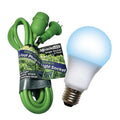 Single Socket Grow Light Cord System & LED Blue Spectrum Grow Light