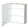 Industrial First Aid Cabinet, 3 shelves, Pull Down Catch, 9FX