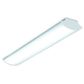 LED Wraparound Fixture, 4 ft L, 4872 lm