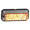 Amber Raised 5 Inch LED Strobe Light