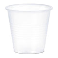 Plastic Cup 3.5 oz., Clear, Plastic, Pk100