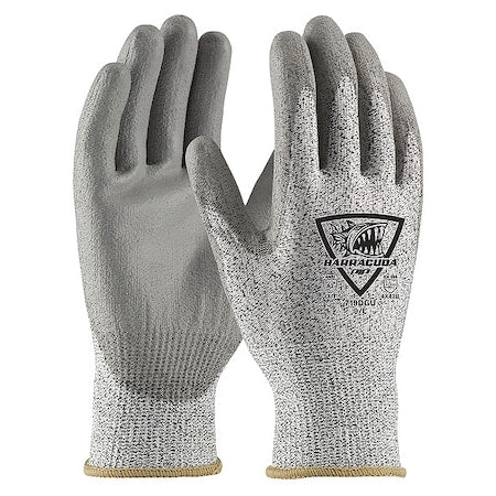 Coated Gloves, Cut Level A2 , Dipped , Polyurethane , Smooth , S 12 PK