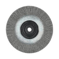 Wire Wheel Brush, Crimped, 6" Dia.