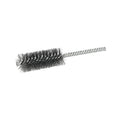Tube Brush, Double Spiral, Steel, 1" Dia.