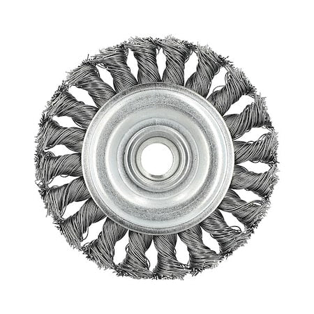 Wire Wheel Brush, Standard Twist Knot