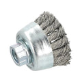 Cup Brush, 2 3/4"Dia., SS Bristle