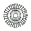 Wire Wheel Brush, Standard Twist Knot