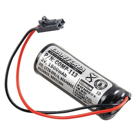 Dantona Battery - For Multipurpose - 2/3A - 1800 mAh - 3 V DC - 1