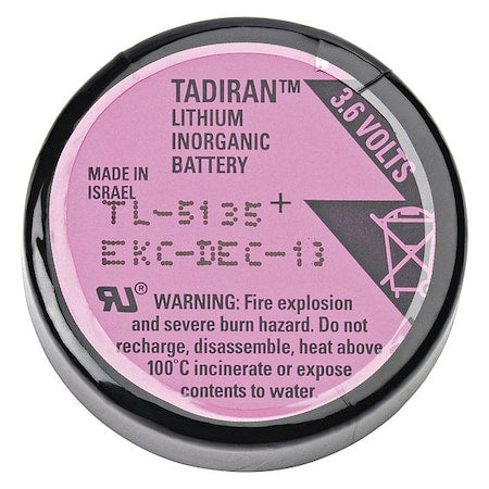 Battery 3.6 Volt Lithium Tadiran Back up Power Battery
